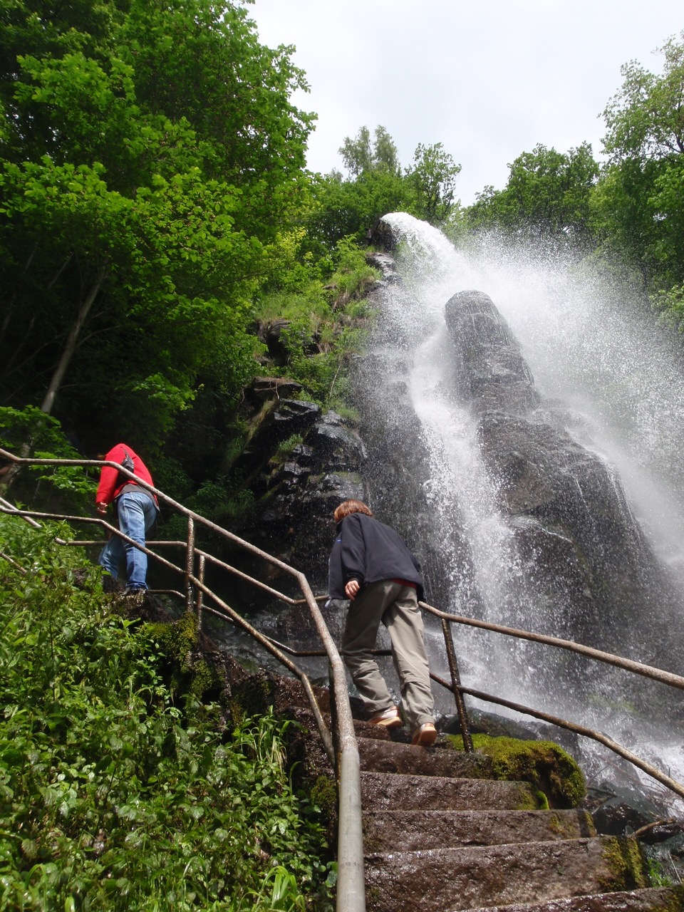 ... den Aufstieg ...